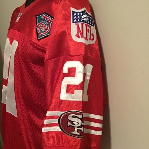 🙈#208, Mitchell & Ness, Primetime, Sanders throwback 49ers Jersey, great cond🔥 - Picture 3 of 7